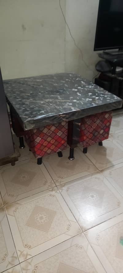 Center Cum Dining Table