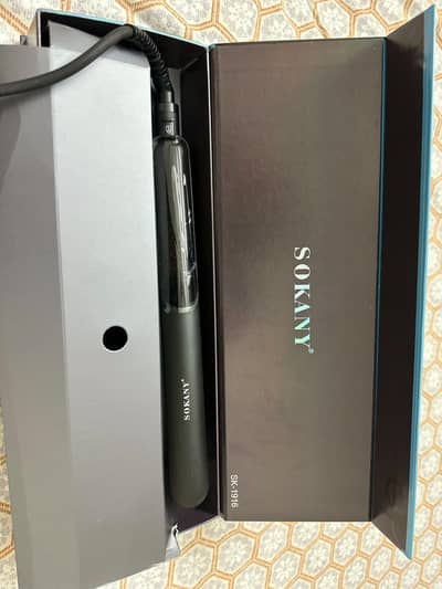 New Sokany SK-1916 Professional Wet & Dry Hair straightner
