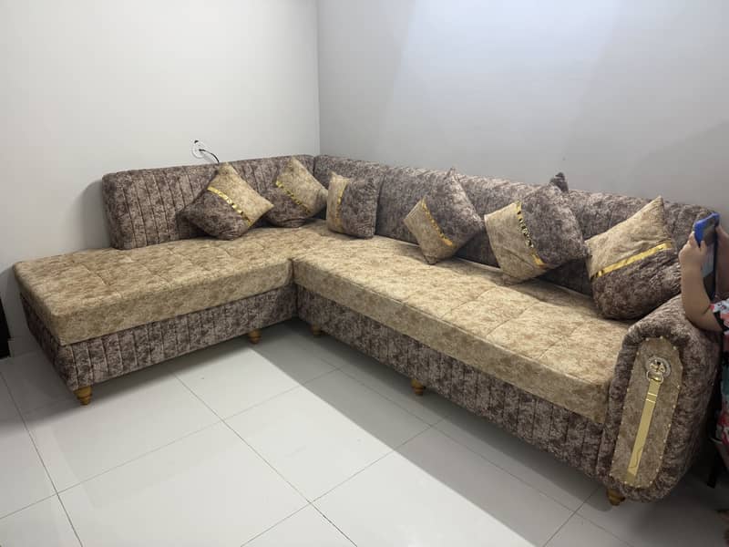 L shape sofa 2