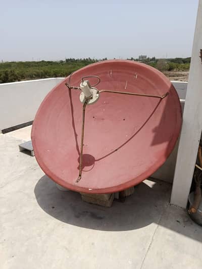 *Cable TV Set Top Box + Dish Antenna Complete