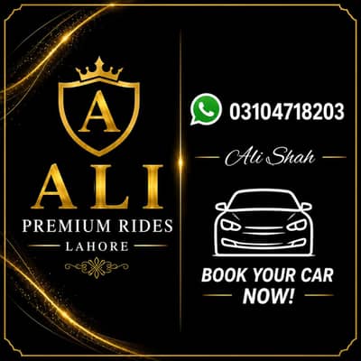 Ali Premium Rides Lahore | Fortuner & Tucson | Chauffeur Services