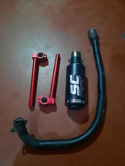 Handel exhaust + pipes