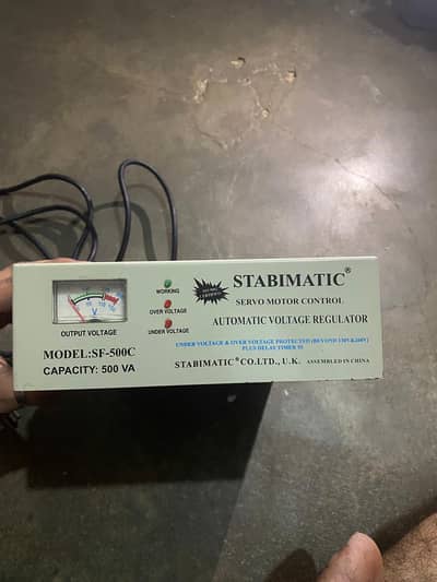 PC Stabilizer 500VA – Excellent Working Condition