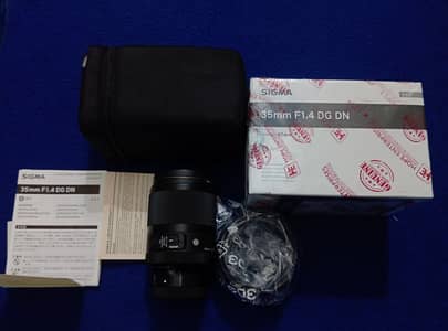 Sigma 35mm F 1.4  DG DN ( Just Like Brand New )