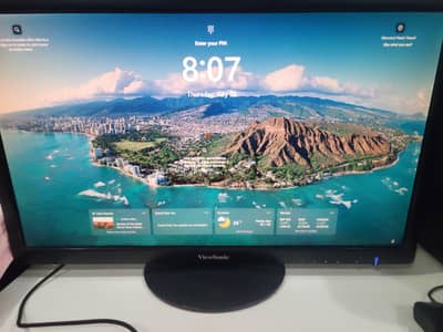 viewsonic va2703 27 inch led monitor. 60fps TN panel.