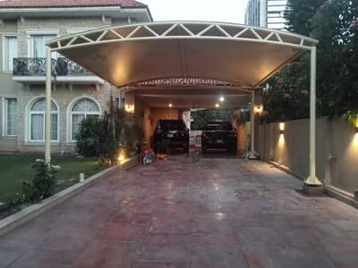 Canopy pvc shed, Car Parking Shade, Car porch, Factory shed, Dome Shed
