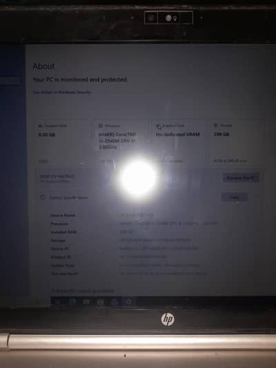 hp i5 2gen 8gb ram