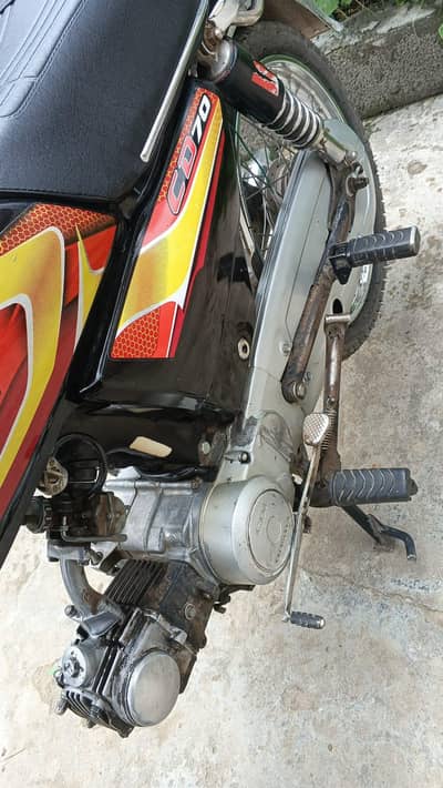 Honda CD 70 model 8 Panjab number