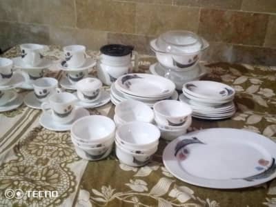 marble dinner set