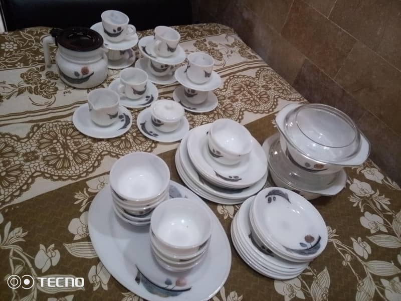 marble dinner set 2