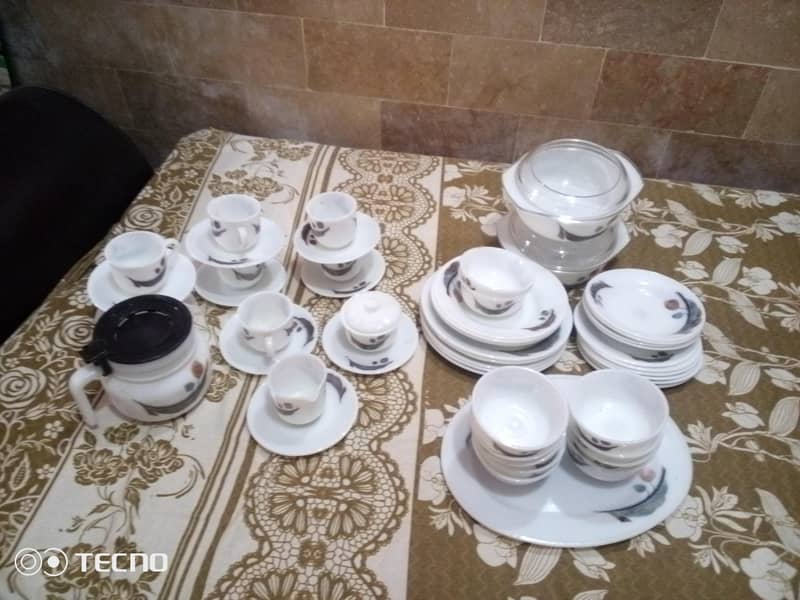 marble dinner set 3
