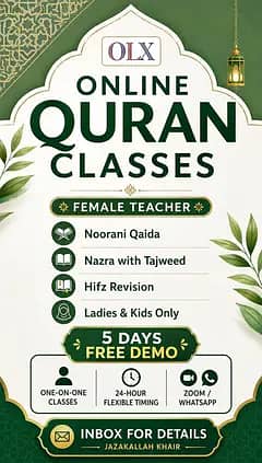 Female Quraan Teacher