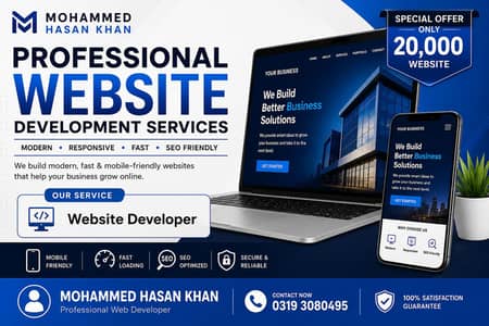 professional website developer | wordpress website