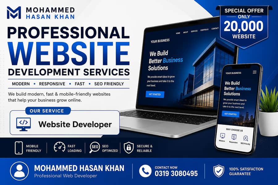 professional website developer | wordpress website 0