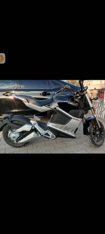 Miku super electric heavy bike Fingerprint sensor and mobile app