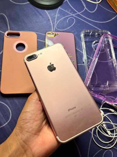 iphone 7 plus pta approved 128gb with complete box 0342+9704+074