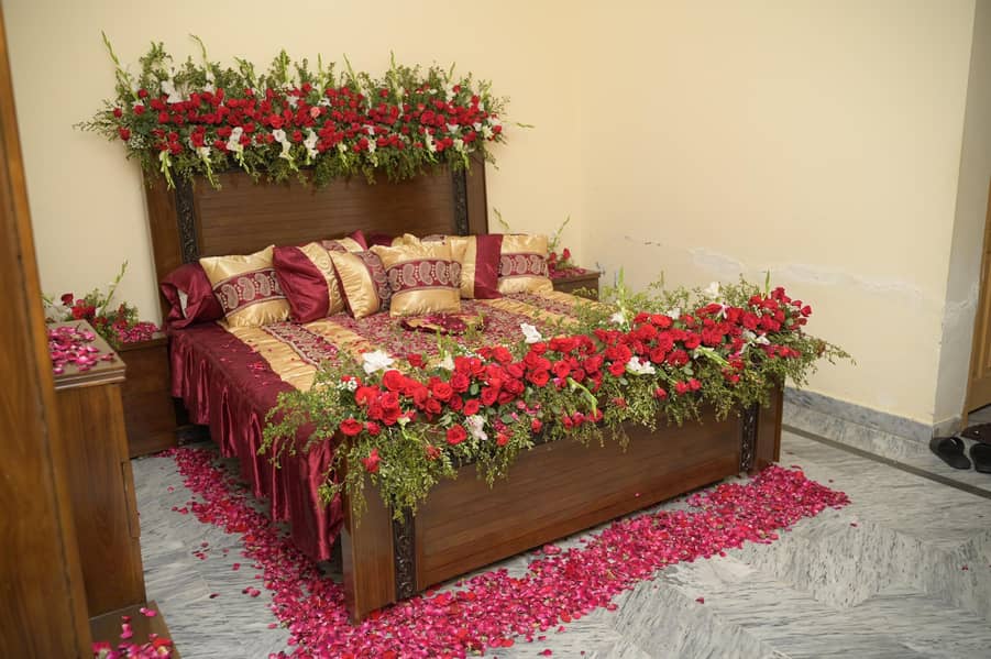 bridal bed sheet 0