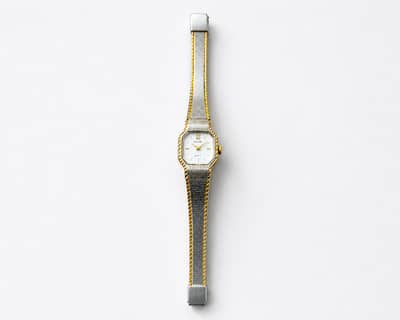 Pulsar Vintage Ladies Quartz Watch | Original Two Tone Dress Watch
