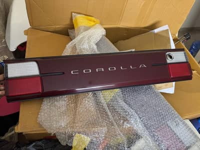 Corolla indus rear Garnish 92 to 2001