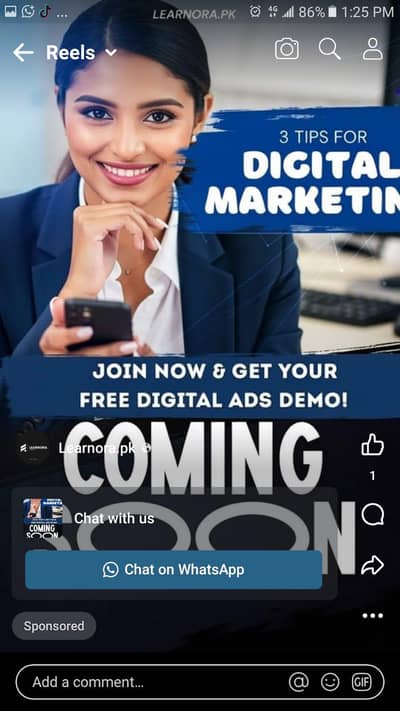 free meta ads section