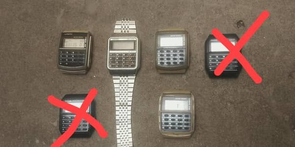 Casio Calculator  Mix watches lot