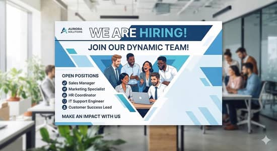 Apply now! for job