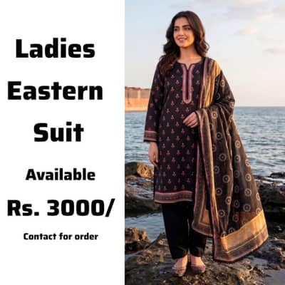 3pcs unstitched suit