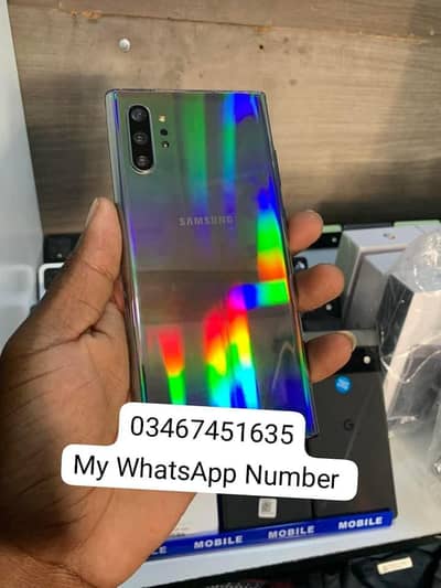 Samsung Mobile Note 10 Plus 12/256 GB PTA