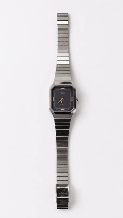 Casio LQ-400D-1AEF Original Vintage Ladies Watch–Silver Stainles Steel