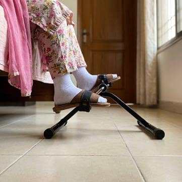 Foldable Pedal Exerciser For Women - Home Use