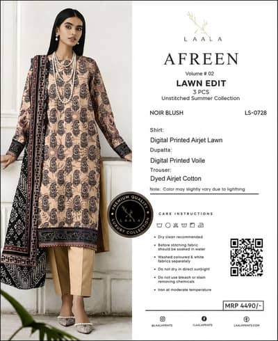 3 PC Lawn suit available for sale