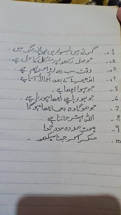 Handwriting Work Available - Assignments & Notes