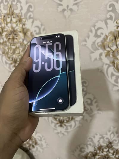 IPhone 16 pro with box