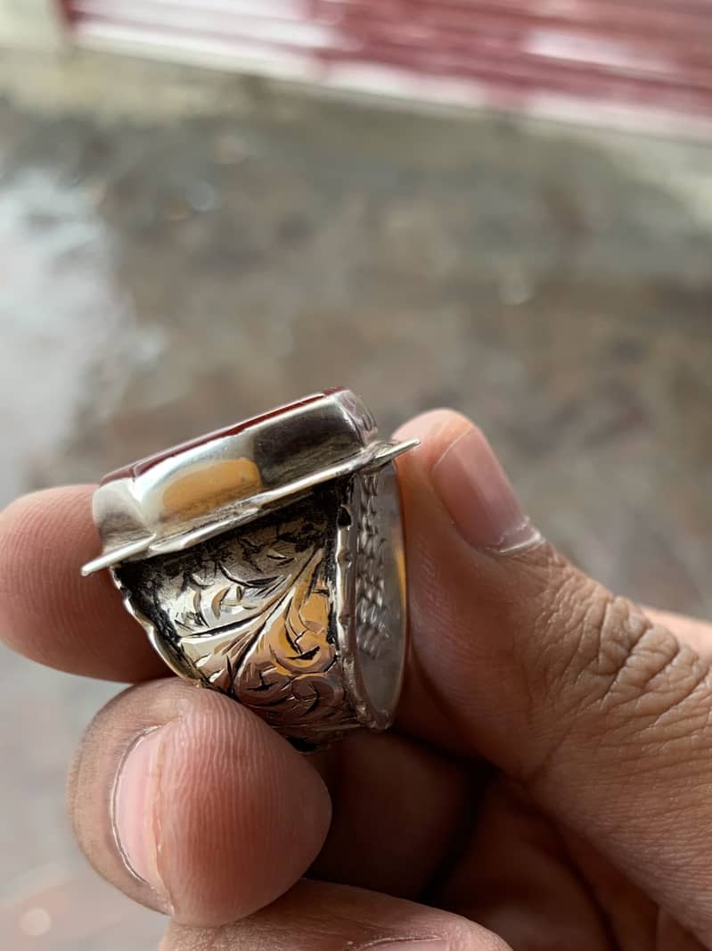 Real Usman Ghazi Silver Ring 1