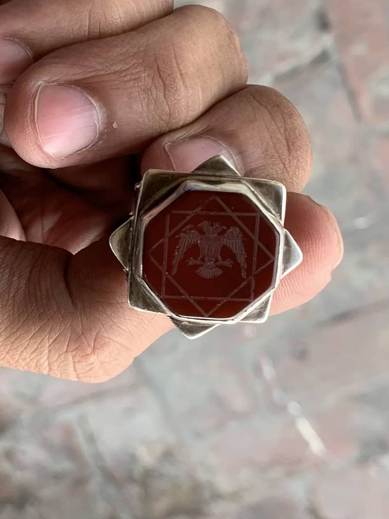 Real Usman Ghazi Silver Ring 5