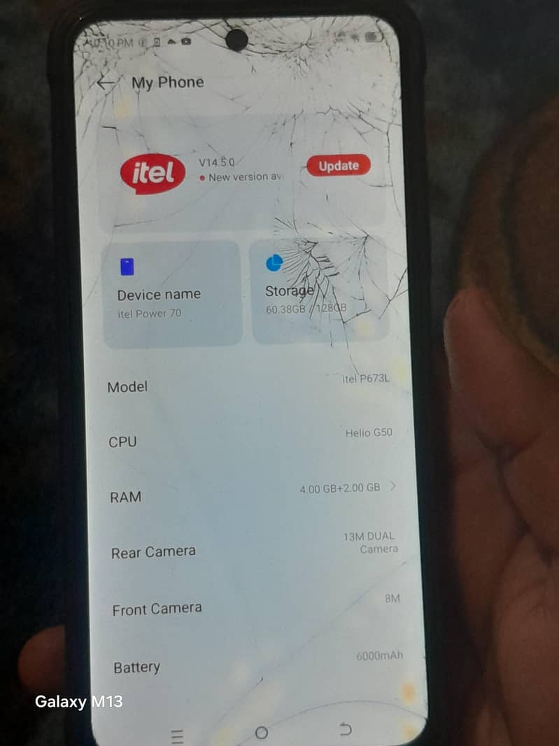 Itel P70 3