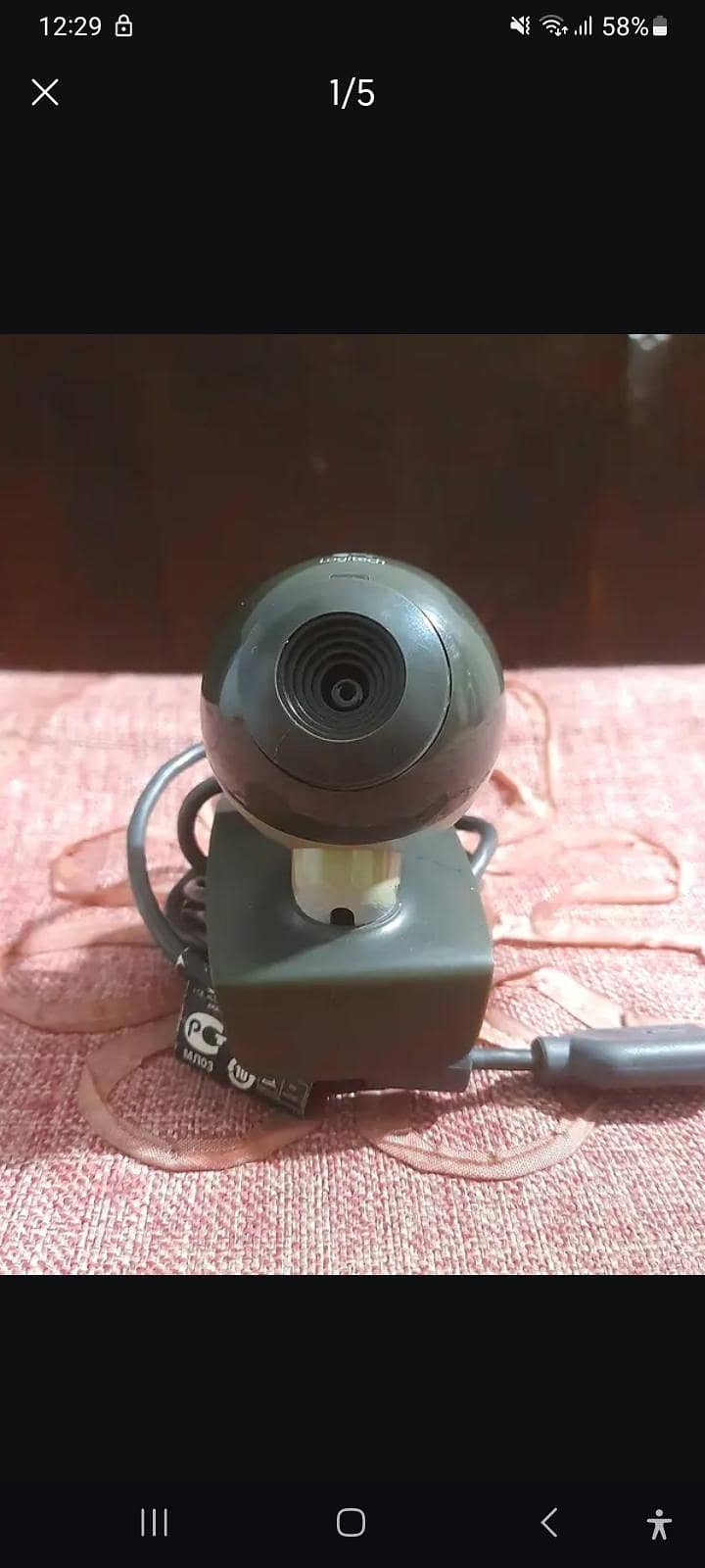 logitech webcam HD 1