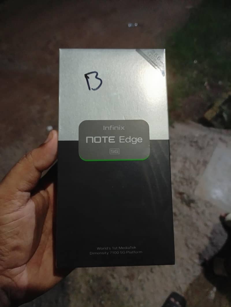 Infinix note edge 0