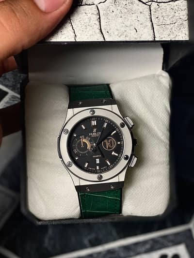 Premium Black Skeleton Men's Watch