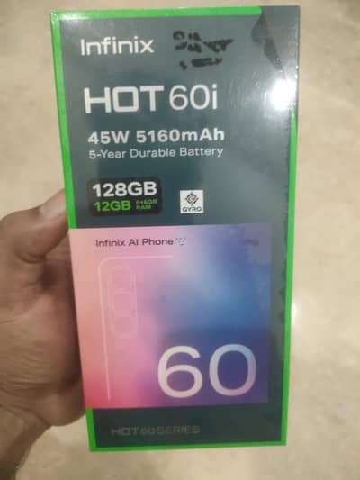 Infinix hot 60i pinpack