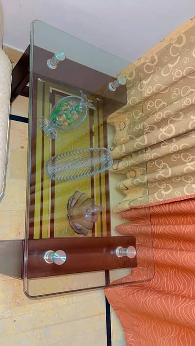 Perfect Glass Center Table - 8/10 - Renovation Sale