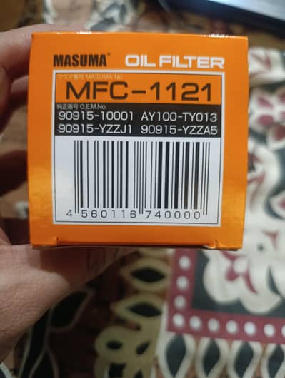 Masuma oil filter