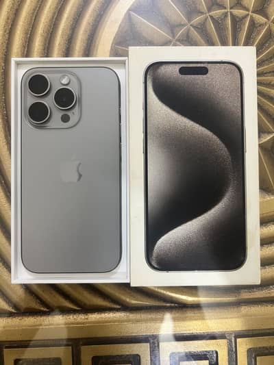 Apple iPhone 15 Pro JV 128GB Natural Titanium 10/10 Condition