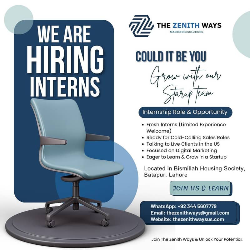 HIRING INTERNS!  0