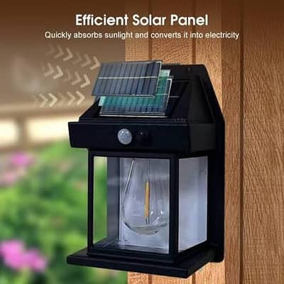 Solar Wall Light | Outdoor Waterproof LED Light with Motion Sensor |