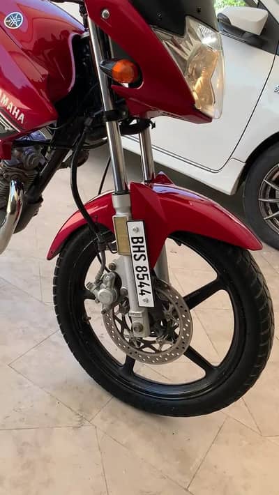 Yamaha ybr total jeniun shorom condition