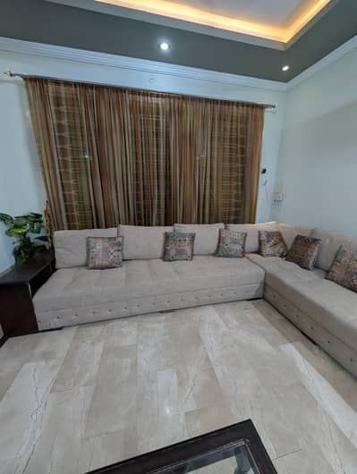 8 seater L shape sofa