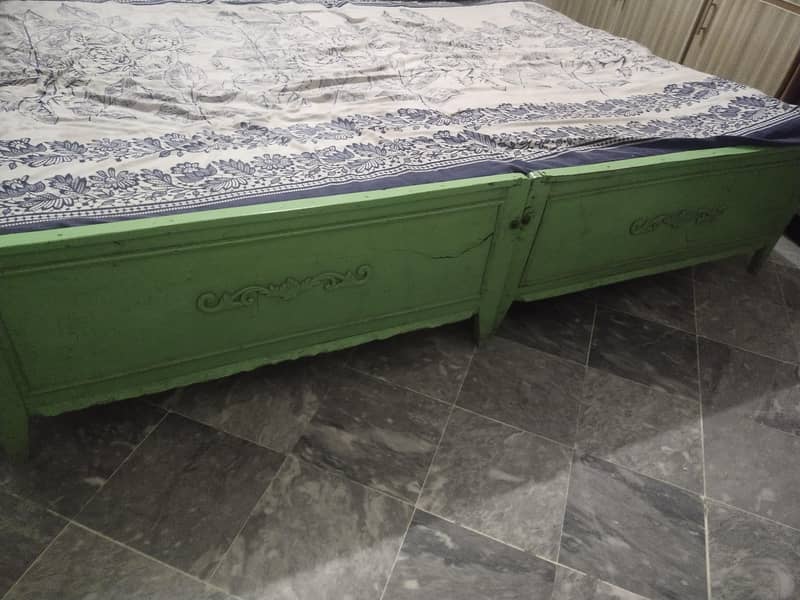 2 beds with matrix 2