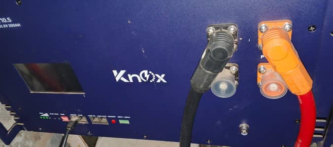 Knox 10kw li ion battery 8000 cycle 51 volt only 74 cycles used
