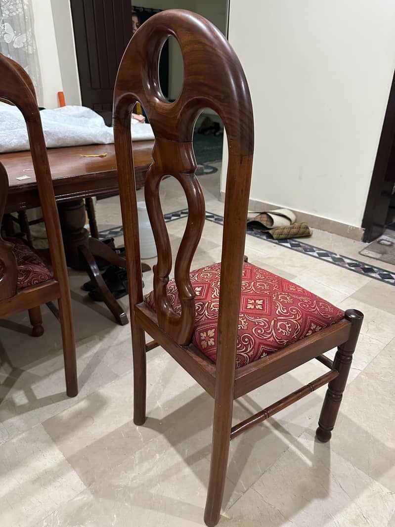 solid wood dining table 1